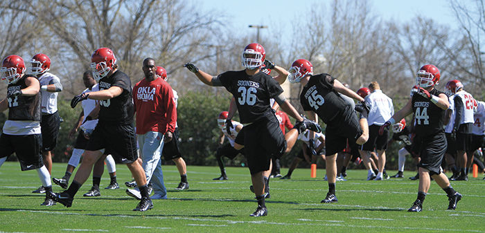 football practice